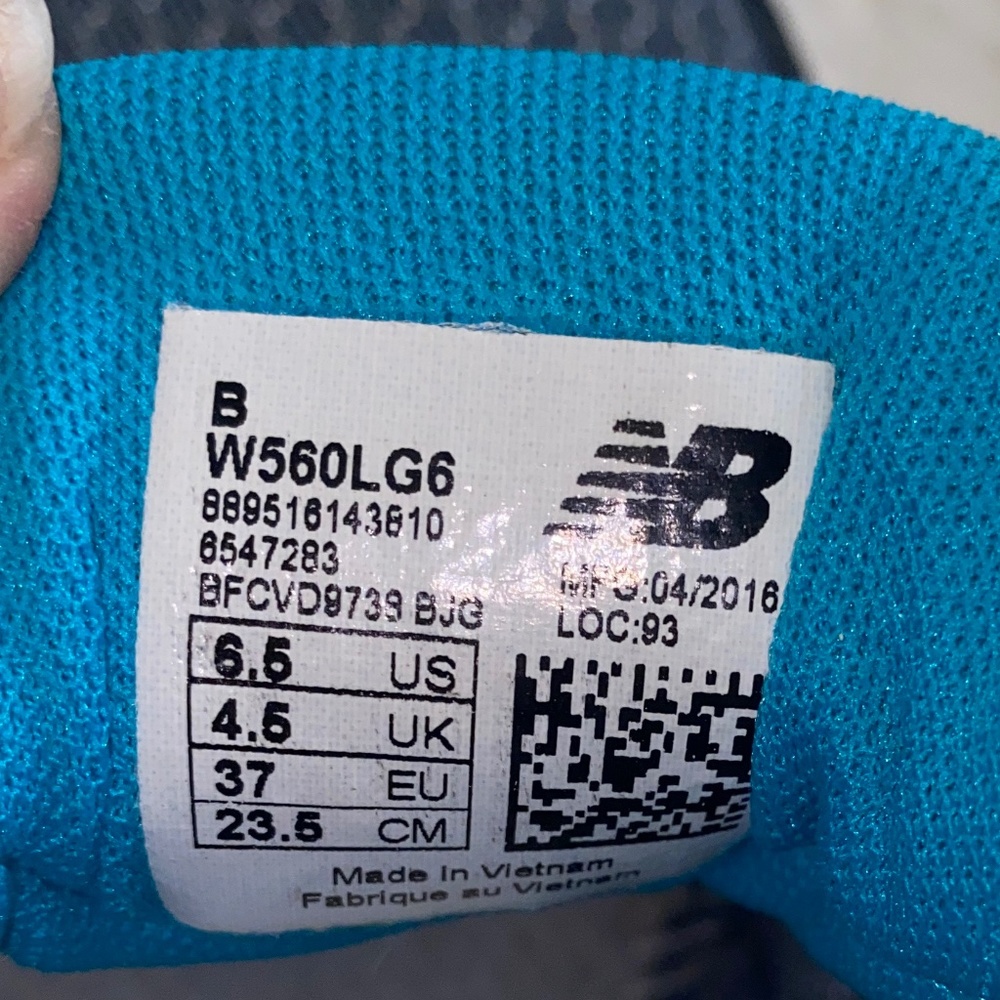 Barley Worn New Balance w560lg6 - Picture 8 of 8